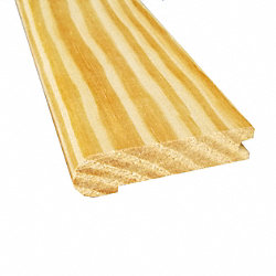 Unfinished Southern Yellow Pine Hardwood 3/4 in thick x 3.125 in wide x 78 in Length Stair Nose